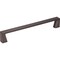 Jeffrey Alexander 160 mm Center-to-Center Brushed Oil Rubbed Bronze Square Boswell Cabinet Pull 177-160DBAC - alternate 1